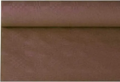 Produktbild von Papstar Papiertischtuch braun 1,2x8m