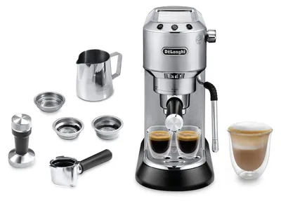 Produktbild von De’Longhi EC885.M, Espressomaschine, 1 l, Gemahlener Kaffee, 1300 W, Silber