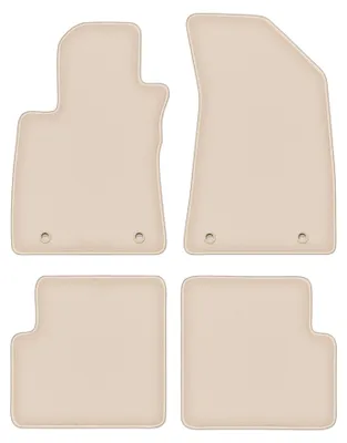 Produktbild von DURBAN Beige Velours-Fußmatten-Set für MG ZS II Crossover (2022-)