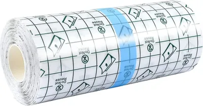 Produktbild von Tattoo Nachsorge Wasserdichter Verband Klarsichtverband Klebebänder Medizinische Wundbänder Antibakterielle Klebebänder Tattoo-Zubehör 12Cm X 10M