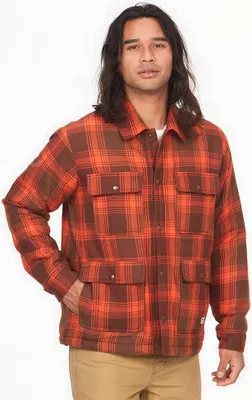 Produktbild von Marmot Ridgefield Sherpa Flannel Langarmhemd Orange XL Mann Orange XL