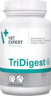 Produktbild von VETEXPERT TriDigest - nahrungsergänzungsmittel für hunde und katzen - 40 tabletten