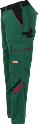 Produktbild von Planam Bundhose Highline Damen Gr. 40 grün/schwarz/rot