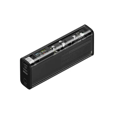 Produktbild von SHARGE Power bank 20000mAh 140W PD USB-C Quick charge 3 / 4 Transparent Schwarz