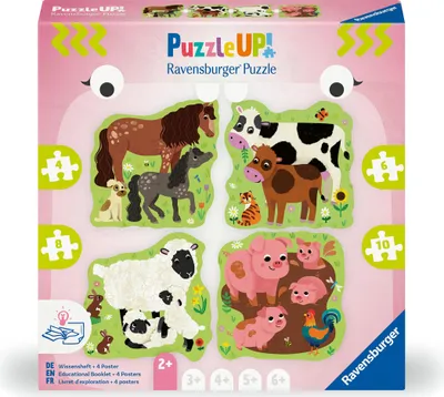 Obrázok produktu pre Ravensburger 12.004.001, 4 kusov, Zvieratá, 2 rok / roky