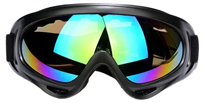 Produktbild von Winddichte Fahrradbrille, UV-beständig, stoßfest, beschlagfrei, robust, Sportbrille, Fahrradzubehör