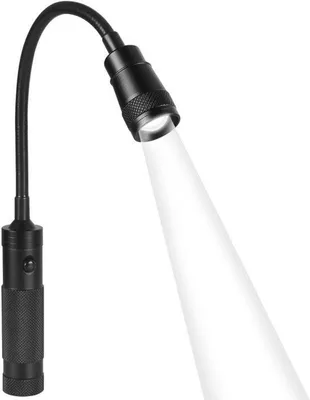 Produktbild von Grillbeleuchtung, flexible Grilllampen, zoomfähige Grilllampen mit magnetischem Fuß, 360° verstellbare LED-Lampen für Barbecues, ideal für Grillabende, Picknicks und den Einsatz im Freien