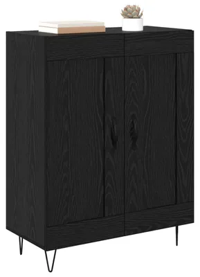 Immagine prodotto di vidaXL Credenza look rovere nero 69,5 x 34 x 90 cm