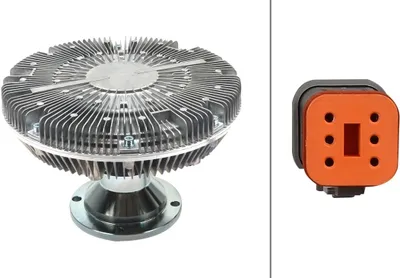 Produktbild von Kupplung Kühlerlüfter elektrisch Ø 270 mm HELLA für u.a. SCANIA R I