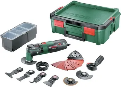 Produktbild von Multifunktionswerkzeug Bosch PMF 250 CES, Elektrisch, 20 Zubehörteile, SystemBox, Grün