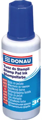 Zdjęcie produktu dla Tusz do stempli DONAU niebieski 30ml
