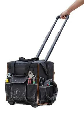 Obrázok produktu pre Nástrojová taška, nosnosť 50 kg, 25 vreciek, žltá a čierna