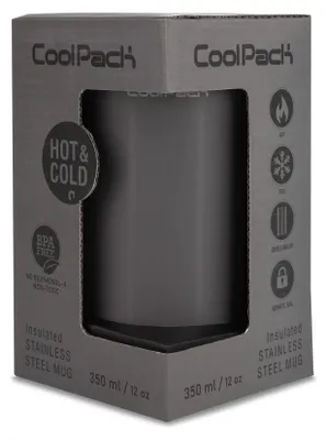 Zdjęcie produktu dla Kubek termiczny 350ml Coolpack Coffee Mug Tom Dark Grey