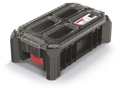 Obrázek produktu pro Organizér na nářadí MSX 25 vysoký KMX402515B Kistenberg třídicí box na drobné díly Zásobník na drobné díly