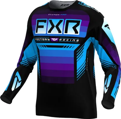 Imagen del producto de Camiseta FXR Clutch Pro 2024 para motocross, color /azul, talla 2XL