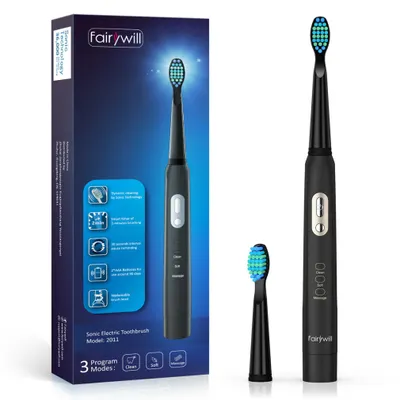 Obrázok produktu pre Elektrická zubná kefka FairyWill FW-2011 s odnímateľnou špičkou, vodotesná podľa normy IPX7