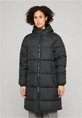 Image de Urban Classics - Manteau bouffant long pour dames - noir - XS