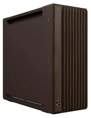 Produktbild von ASUS ProArt PA602 Wood Edition Retro Brown - Metal Panel, Midi Tower, PC, Braun, ATX, DTX, EATX, micro ATX, Mini-DTX, Mini-ITX, 18,5 cm, 44 cm