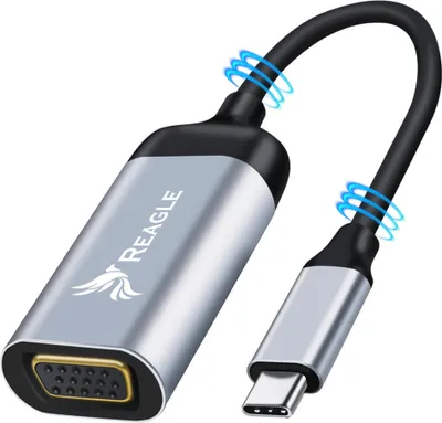 Produktbild von USB-C VGA-ANSCHLUSS ADAPTER Full HD 60Hz TYPE-C 3.2 MHL ZUM MONITOR