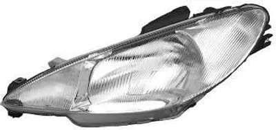 Produktbild von VAN WEZEL Scheinwerfer Rechts passend für PEUGEOT 206 Schrägheck (2A/C) 4028962