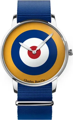 Image de Femmes,Hommes Montre Charles BowTie LULSA.N.B bleu