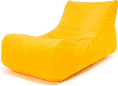 Obrázek produktu pro Ecopuf, Master Pouf køeslo Outdoor, sedací vak, 115x65x60cm, Žlutá Nc4