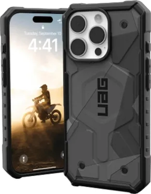 Immagine prodotto di Custodia Uag Pathfinder Se Magsafe per Iphone 16 Pro - Grigio