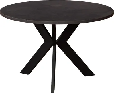Produktbild von FURNLUX Couchtisch Mateo Schwarz 75cm / Hauptfarbe: Schwarz / Abmessungen: 75 x 50 x 75 cm