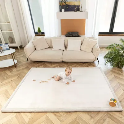 Produktbild von Hakuna Matte Kinderteppich mit Memory-Schaum 2,0x1,5m - Grau