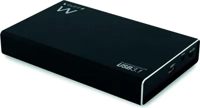 Image de Ewent EW7070 Boîtier externe USB 3.1 Gen2 Type-C SATA HDD/SSD 2.5 pouces Noir
