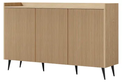 Productafbeelding van Furniture24 Kommode Ademo 2, dressoir, 150 x 92 x 41 cm, licht eikenhout