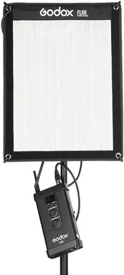 Produktbild von Godox FL60, Rechteckig, Schwarz, Weiß, 3100 K, 5800 K, AC, 100 - 240 V