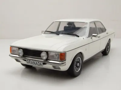 Produktbild von MCG 18395 Ford Granada MK1 1975 weiß 1:18