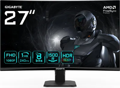 GIGABYTE GS27FC2 68,58cm 27Zoll SS VA Edge monitor 1920x1080 FHD 350cd/m2 240Hz 2xHDMI 2.0 1xDP 1.4