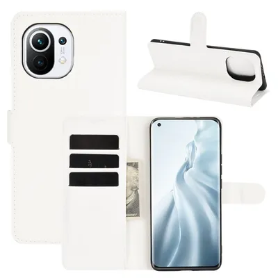 Immagine prodotto di Custodia protettiva a libro per smartphone Xiaomi Mi 11, colore bianco
