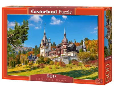Produktbild von Castorland 500 Piece Jigsaw Puzzles, Castle Peles, Neo-Renaissance Castle, Romania, Adult Puzzle, Castorland B-53292
