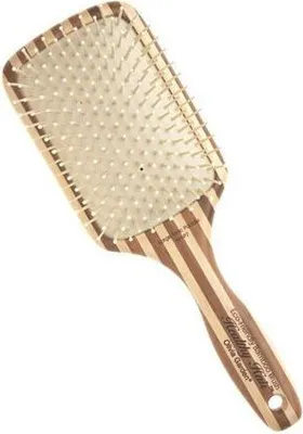 Zdjęcie produktu dla Olivia Garden Bamboo Touch Brush Eco-conscious Bamboo Detangle Hair Brush Nylonowe włosie Rozmiar L