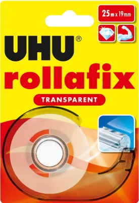 Produktbild von UHU Rollafix trasparente, Transparent, Tape, 1 Stück(e), Sichtverpackung