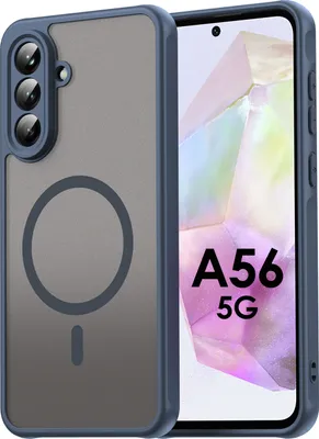 Produktbild von Handyhülle für Samsung Galaxy A56 Matt Case Schutzhülle Kratzfest Passgenau Blau
