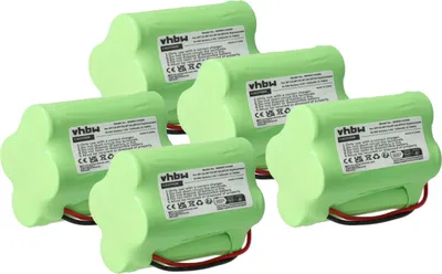 Produktbild von vhbw 5x Akku kompatibel mit Albrecht AE180H, AE105H Funkgerät, Walkie Talkie (1200 mAh, 4,8 V, NiMH)
