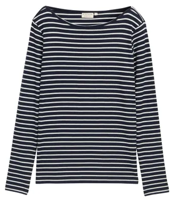 Produktbild von Langarmshirt mit Streifenmuster