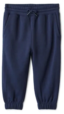Immagine prodotto di A. Pantaloni da jogging per bambine, in cotone, confezione da 2, blu navy, taglia 7-8 anni
