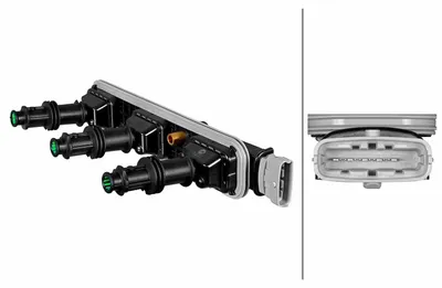 Produktbild von HELLA 5DA 358 290-381 Zündspule für OPEL Vectra C Caravan (Z02) Vectra C Limousine (Z02) Signum CC (Z03) Vectra C CC (Z02) für VAUXHALL