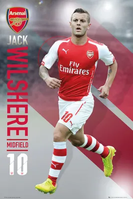 Image de Football - Poster - Arsenal - Wilshere 14/15