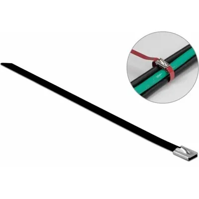 Produktbild von DeLOCK 18816, Stahl, Schwarz, 500 mm, 7,9 mm, 10 Stück(e)