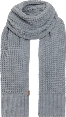 Produktbild von Knit Factory Robin Schal - Grau - 200x40 cm