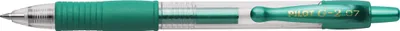 Produktbild von PILOT G2 Metallic Gelschreiber – 0.32mm, nachfüllbar, Farbe Metallicgrün