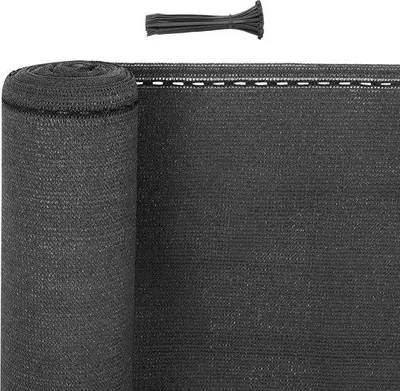 Produktbild von Sichtschutznetz 1 x 6 m - Antrazit, 180 g/m² HDPE