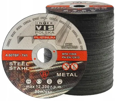 Produktbild von Inter-Vis Platinum Trennscheiben Metall Stahl 125x1,0 mm 100 Stück