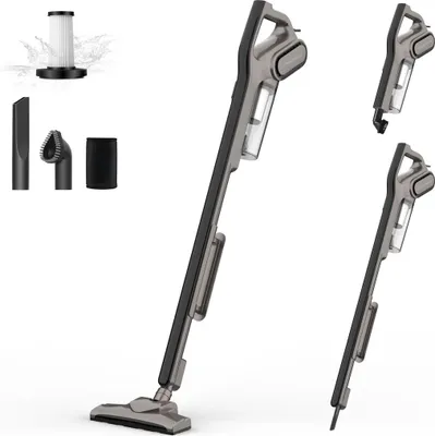 Obrázok produktu pre Deerma DX700S, Tyčový vysávač, Bezvreckové, Čierna, 0,8 L, Suchý, HEPA